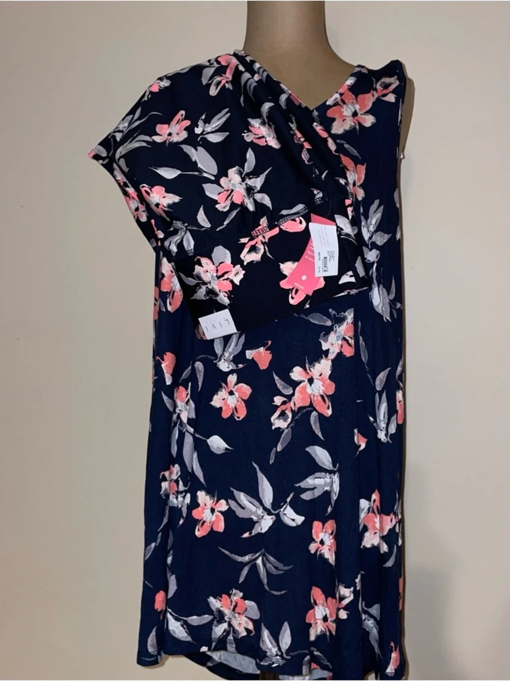 Lane Bryant Navy Floral Cropped Pants‎ W/matching top 22/24 NWT